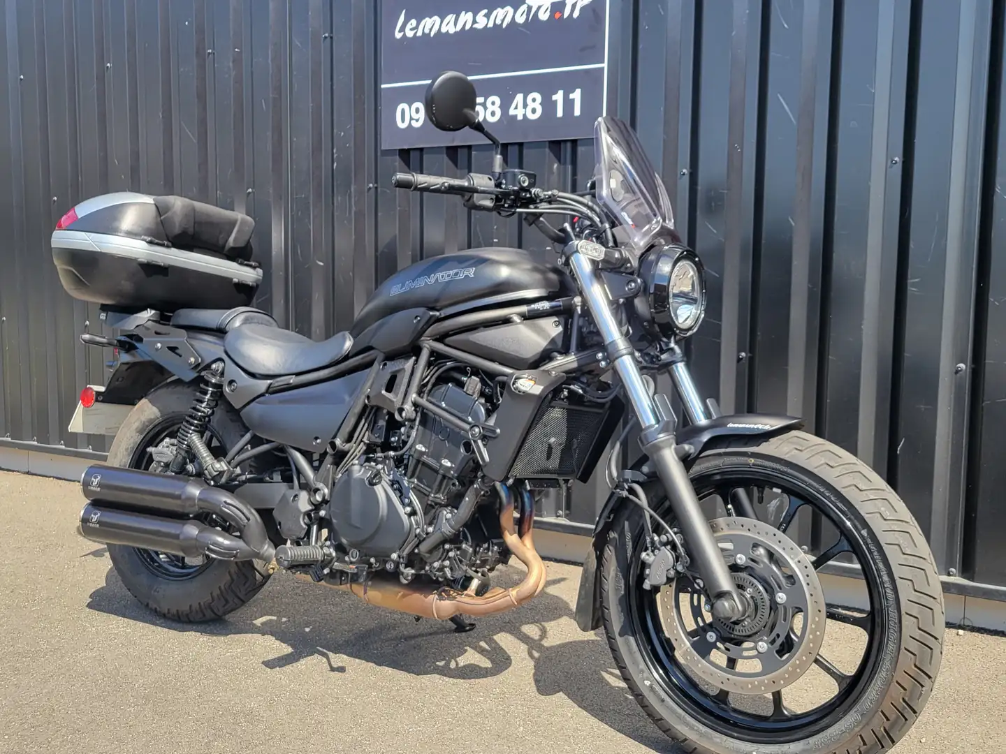 Kawasaki Eliminator 500 Schwarz - 2