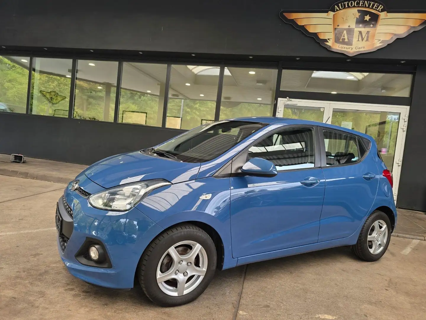 Hyundai i10 1.0 LPG Trend KLIMA/ALUFELGEN/2.Hand Blau - 2