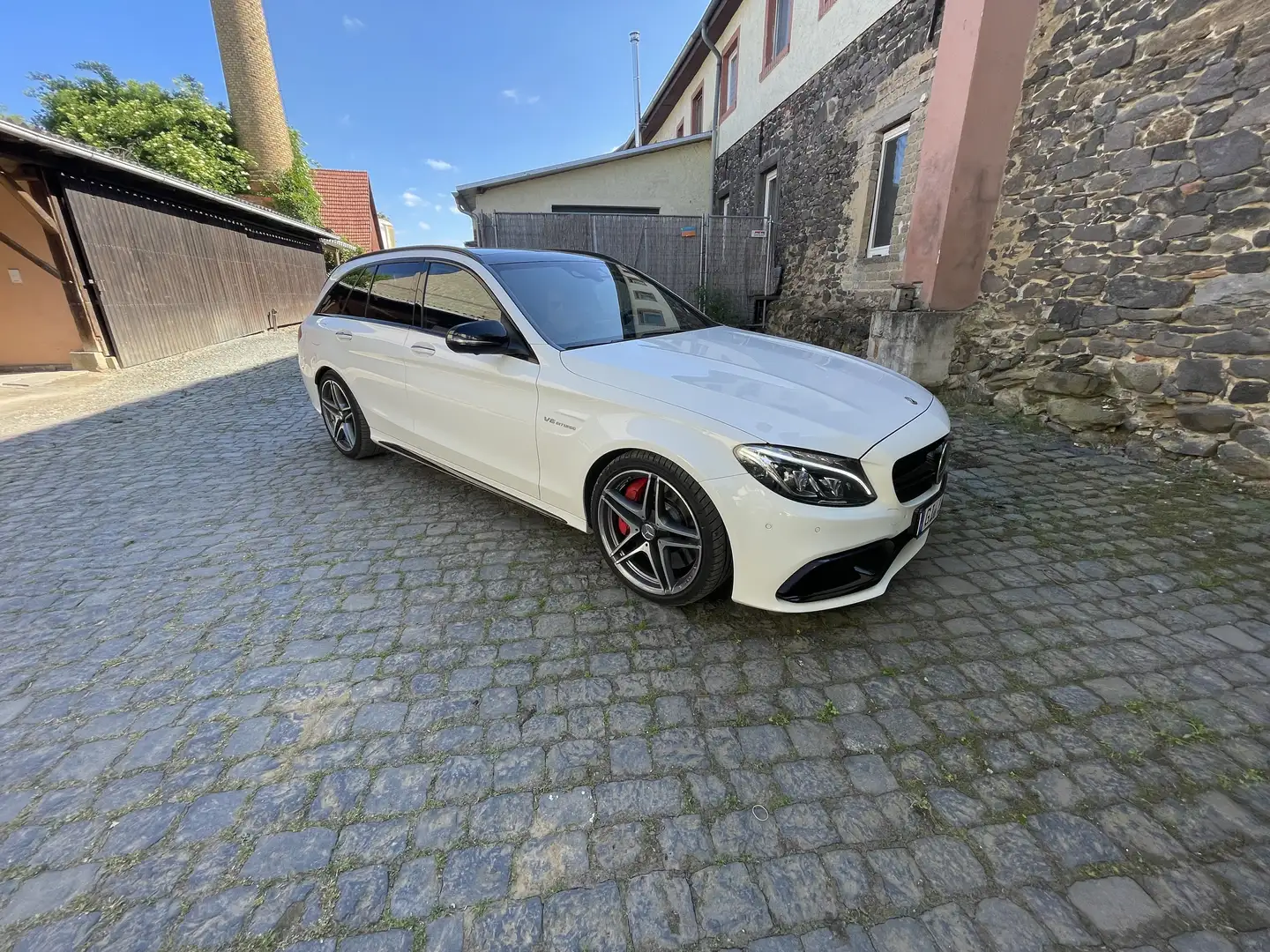 Mercedes-Benz C 63 AMG C 63 S T Perf Pano Burm Driver’s Package 360 Weiß - 2