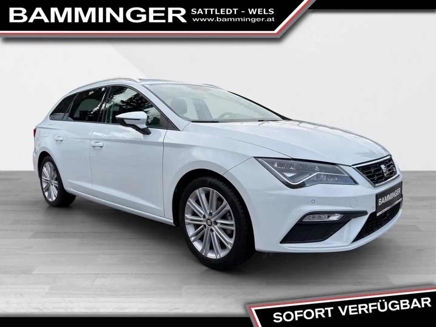 SEAT Leon ST 1,5 TSI ACT FR ''3 Jahre Garantie'' Weiß - 1