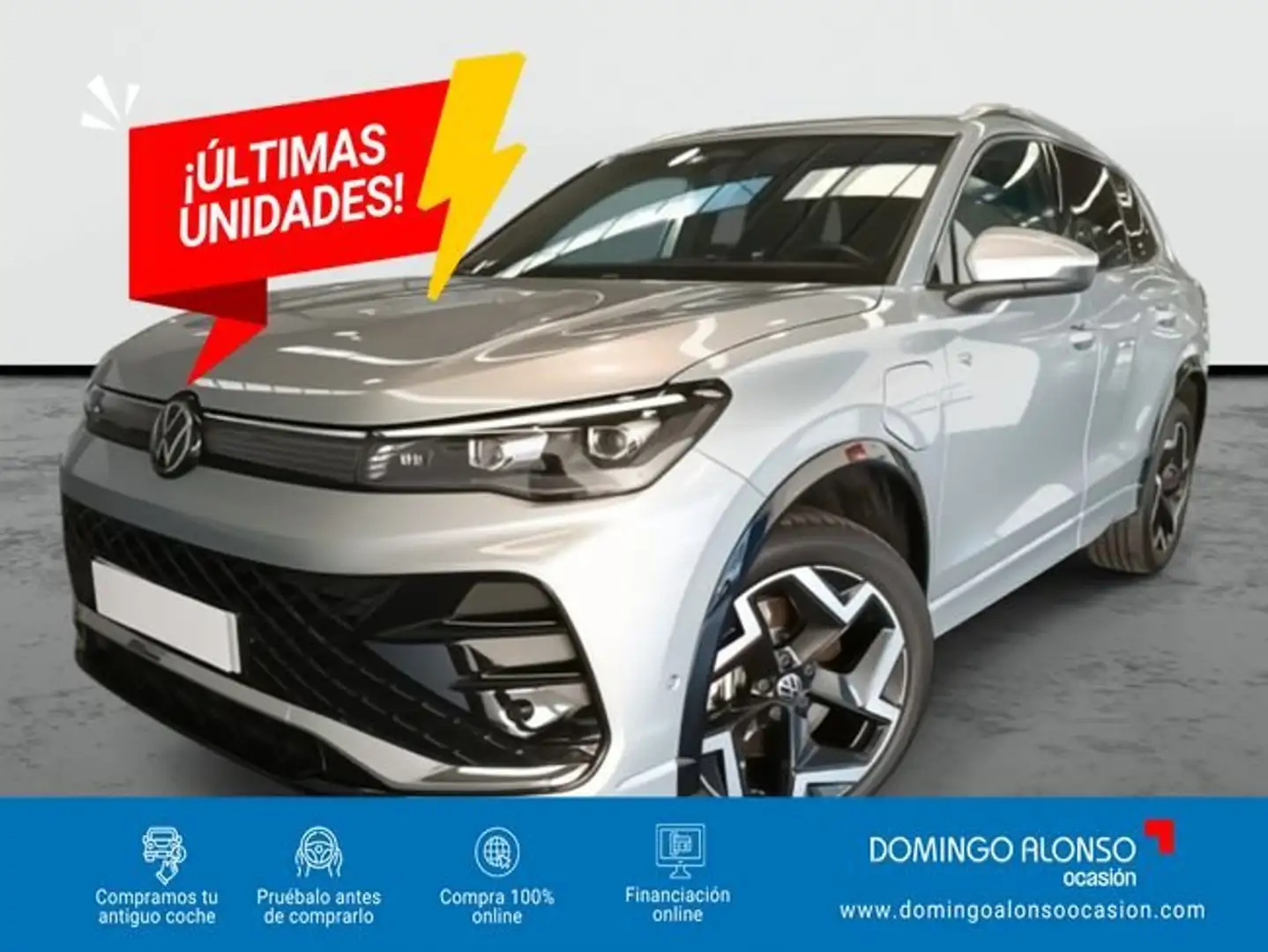 Volkswagen Tiguan Nuevo R-Line 1.5 TSI PHEV 150 kW (204 CV) DSG6 Plateado - 1