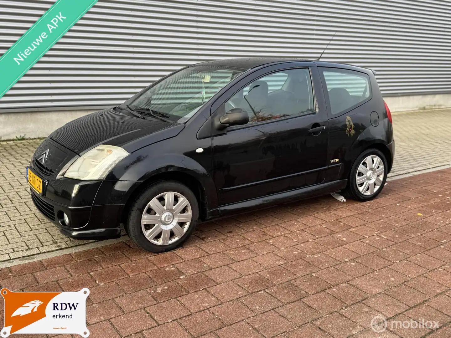 Citroen C2 1.4i VTR/NWE APK/NETTE AUTO/AUTOMAAT Zwart - 2