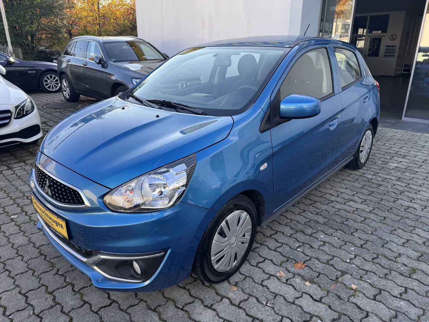 Mitsubishi Space Star Diamant Edition, KLIMA,el.FH,Servo,ZV,EURO6,Sitzh. Blau - 2