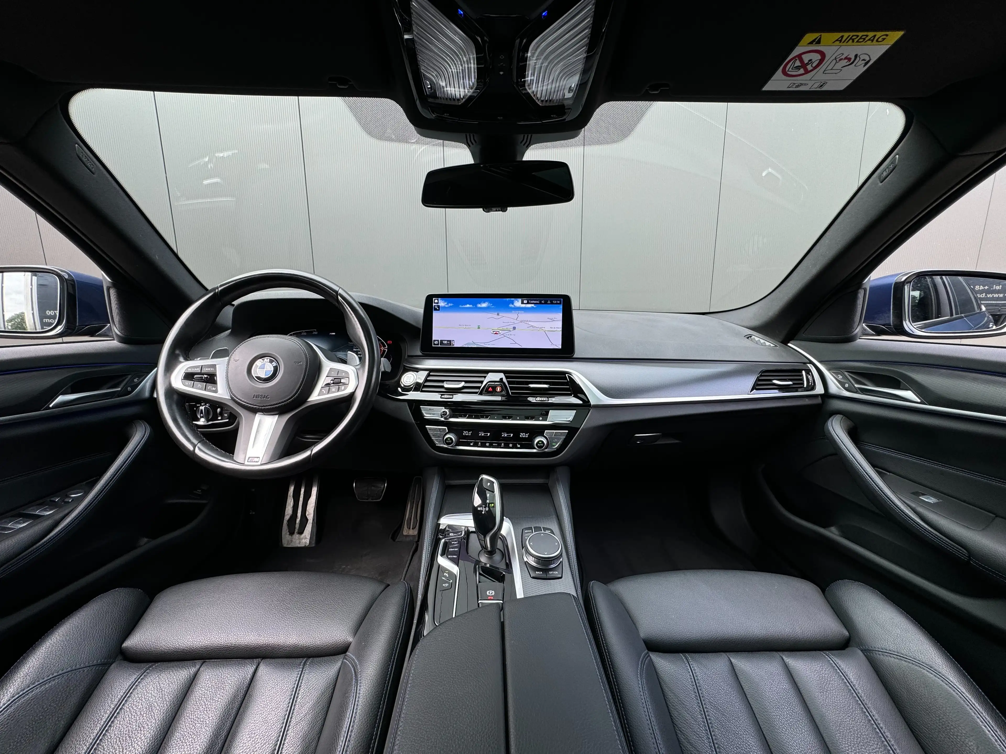 BMW 518 dA 136cv MHEV - Pack M - Toit ouvrant - 360 - TVA — photo 12