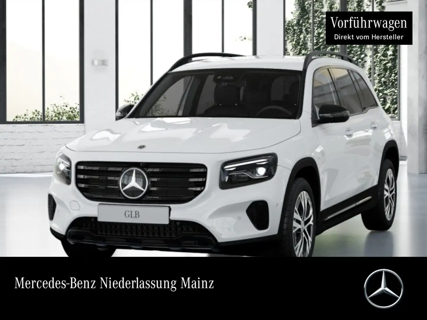 Mercedes-Benz GLB 200 PROGRESSIVE+NIGHT+360°+AHK+MULTIBEAM+TOTW Weiß - 1