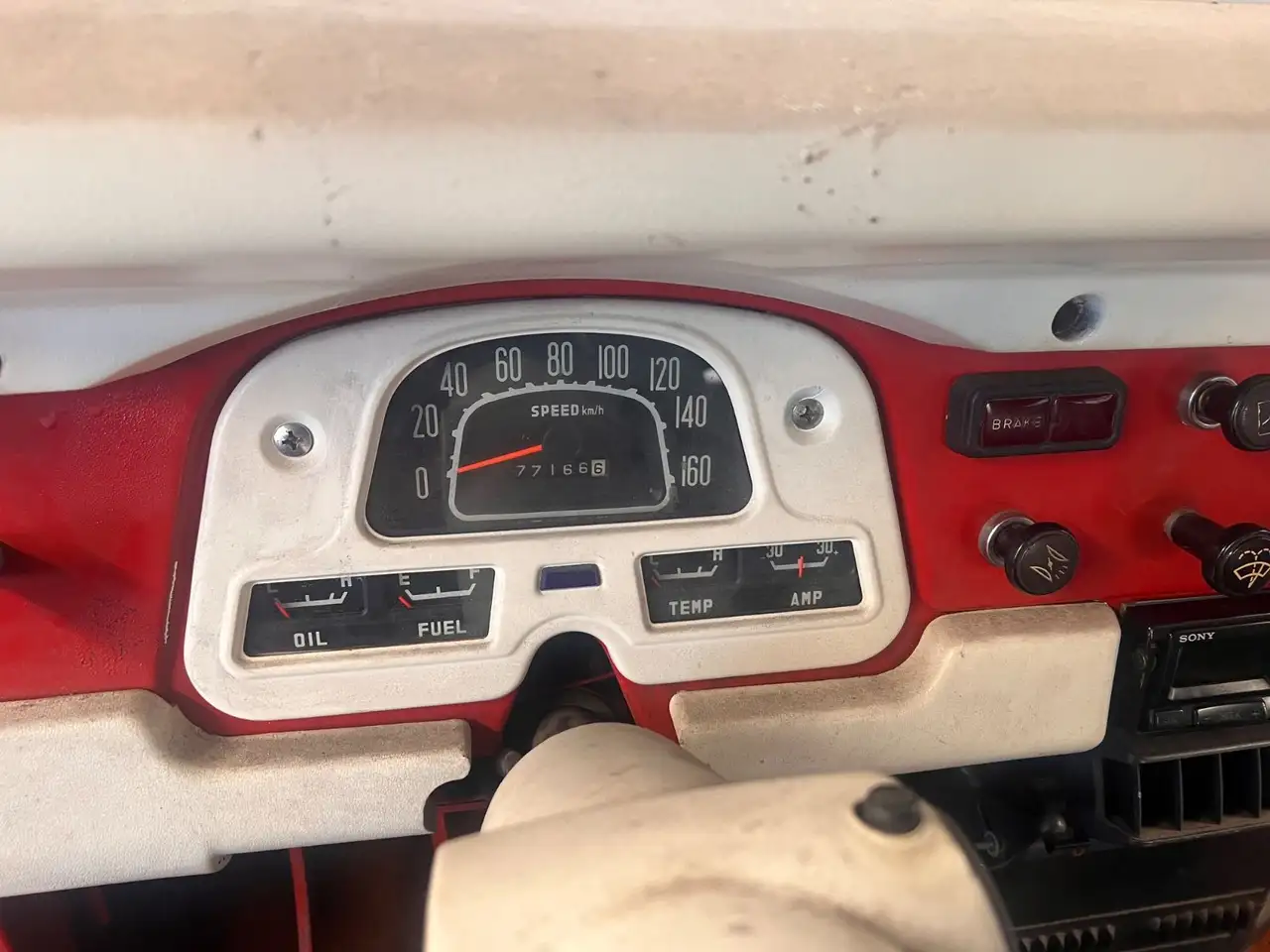 Toyota Land Cruiser FJ40 / war 35Jahre in einer Scheune, foto 3