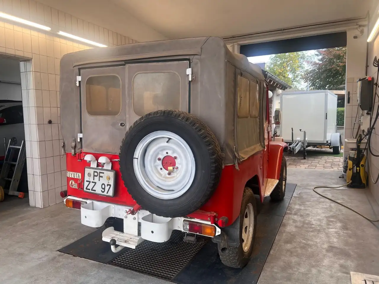 Toyota Land Cruiser FJ40 / war 35Jahre in einer Scheune, foto 6