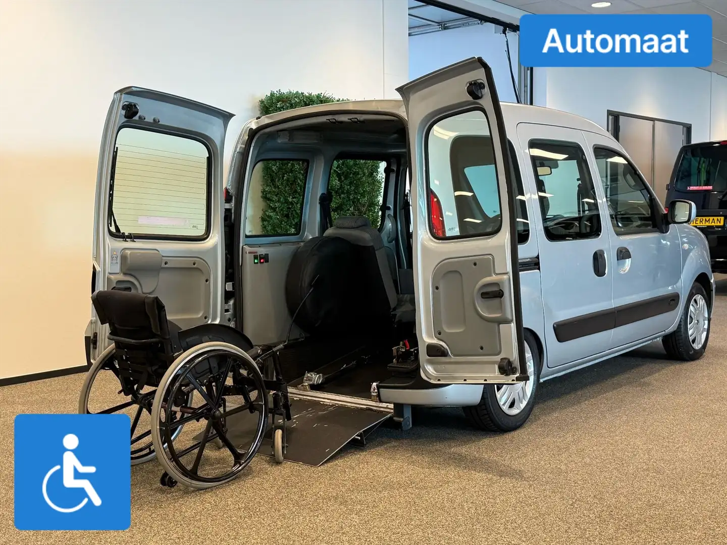 Renault Kangoo Rolstoelauto Automaat (airco) 3+1 Grau - 2