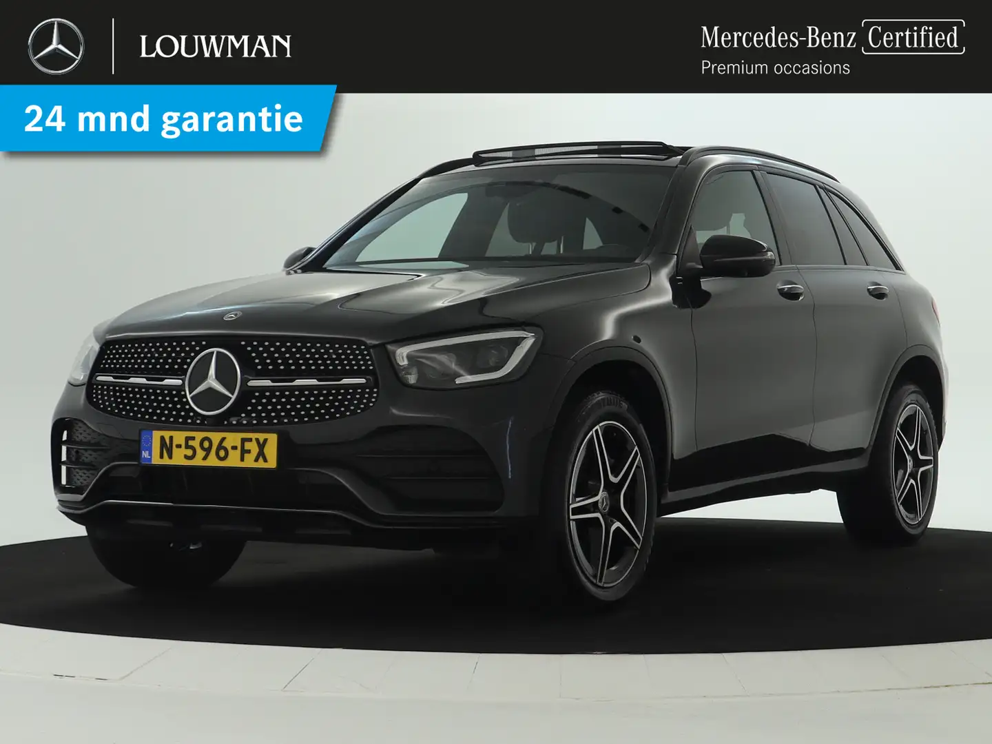Mercedes-Benz GLC 300 e 4MATIC Business Solution AMG Panoramadak | AMG s Gris - 1