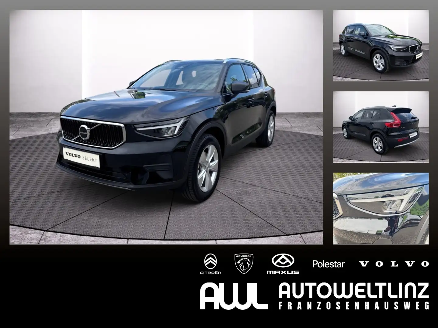 Volvo XC40 B3 (E6e) Core ACC+LED+Navi+SHZ+2xKlima+Kam. Schwarz - 1