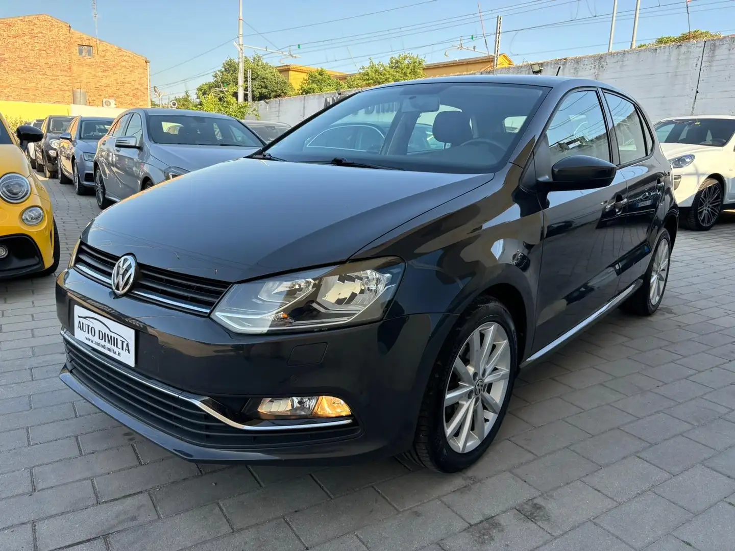 Volkswagen Polo Polo 5p 1.4 tdi bm Highline 90cv Grigio - 2