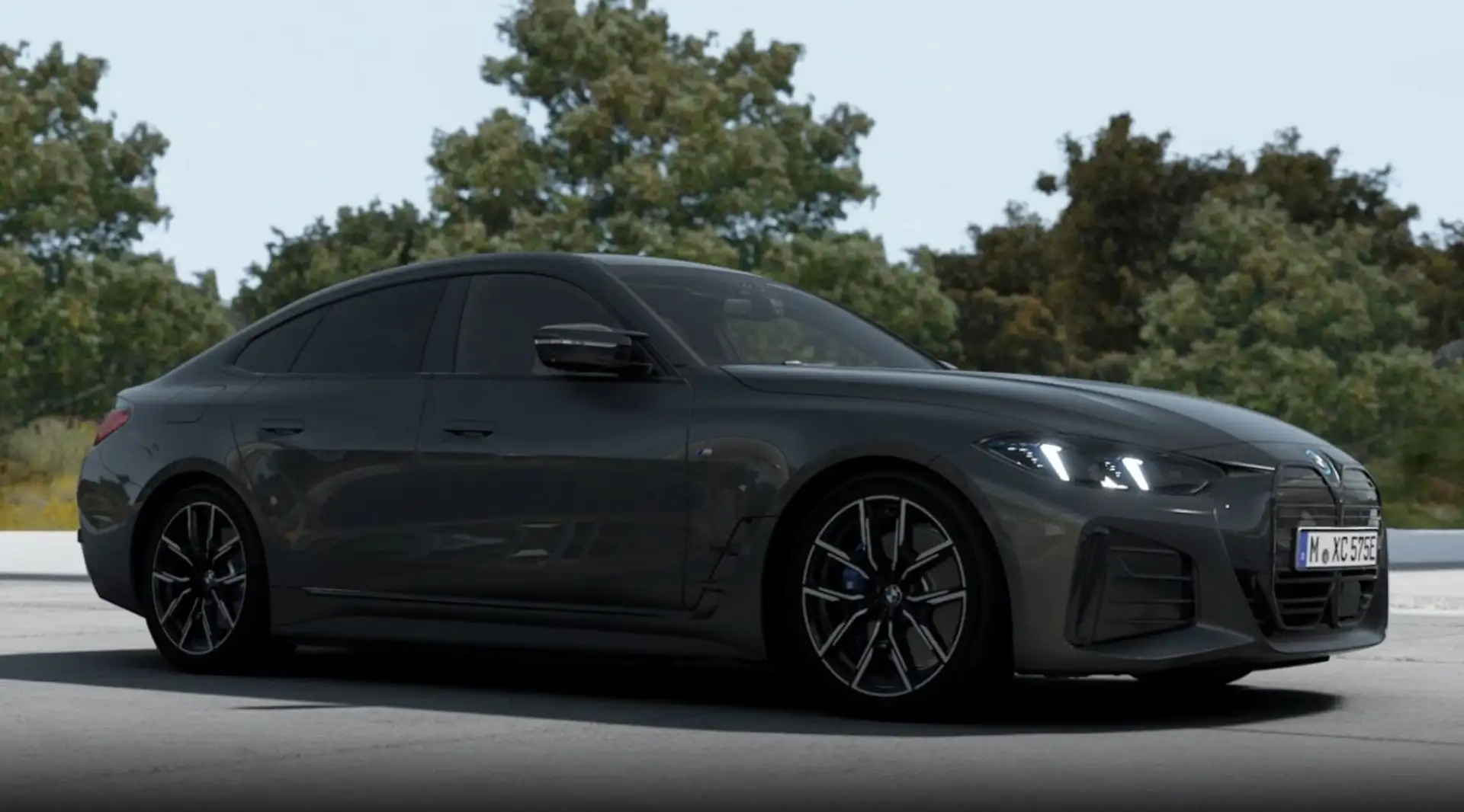 BMW i4 M50 xDrive M Sport //AHK HeadUp Stop&Go LCI Grau - 2