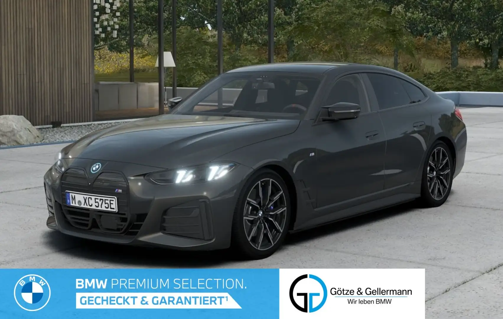 BMW i4 M50 xDrive M Sport //AHK HeadUp Stop&Go LCI Grau - 1