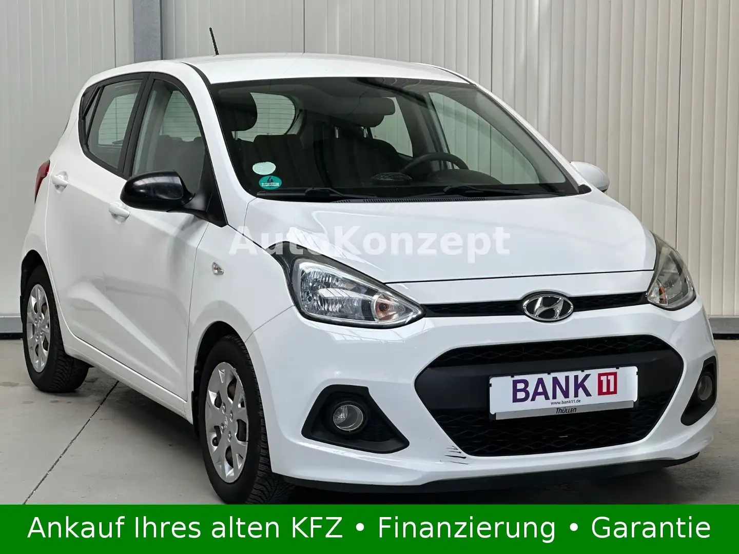Hyundai i10 blue Style|1.Hand|Klima|Tempomat|Scheckheft Weiß - 1