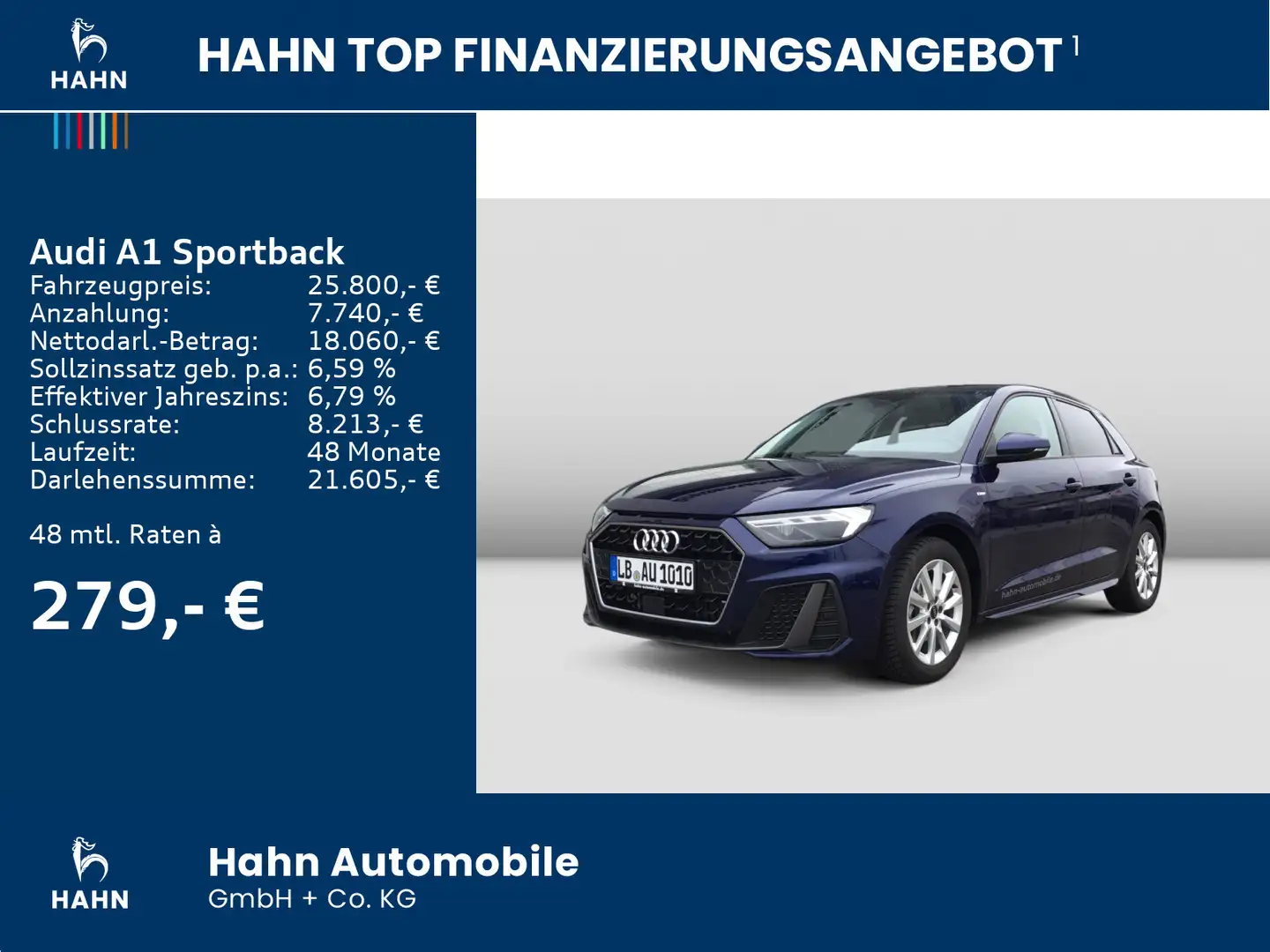Audi A1 S line TFSI - Rückfahrkamera - Einp Blu/Azzurro - 2