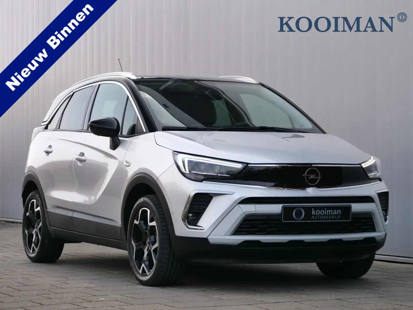 Opel Crossland 1.2 Turbo 110pk Ultimate Camera / Navigatie / Keyl Zilver - 1