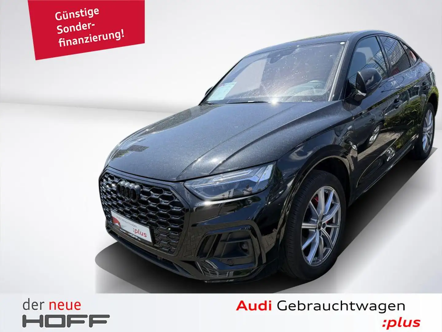 Audi Q5 Sportback 45 TFSI quattro S line Matrix Pano ACC K crna - 1