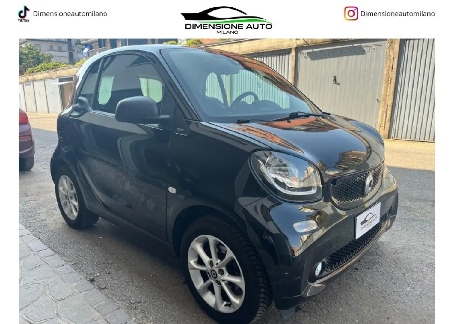 smart forTwo 1.0 Passion 71cv Nero - 1