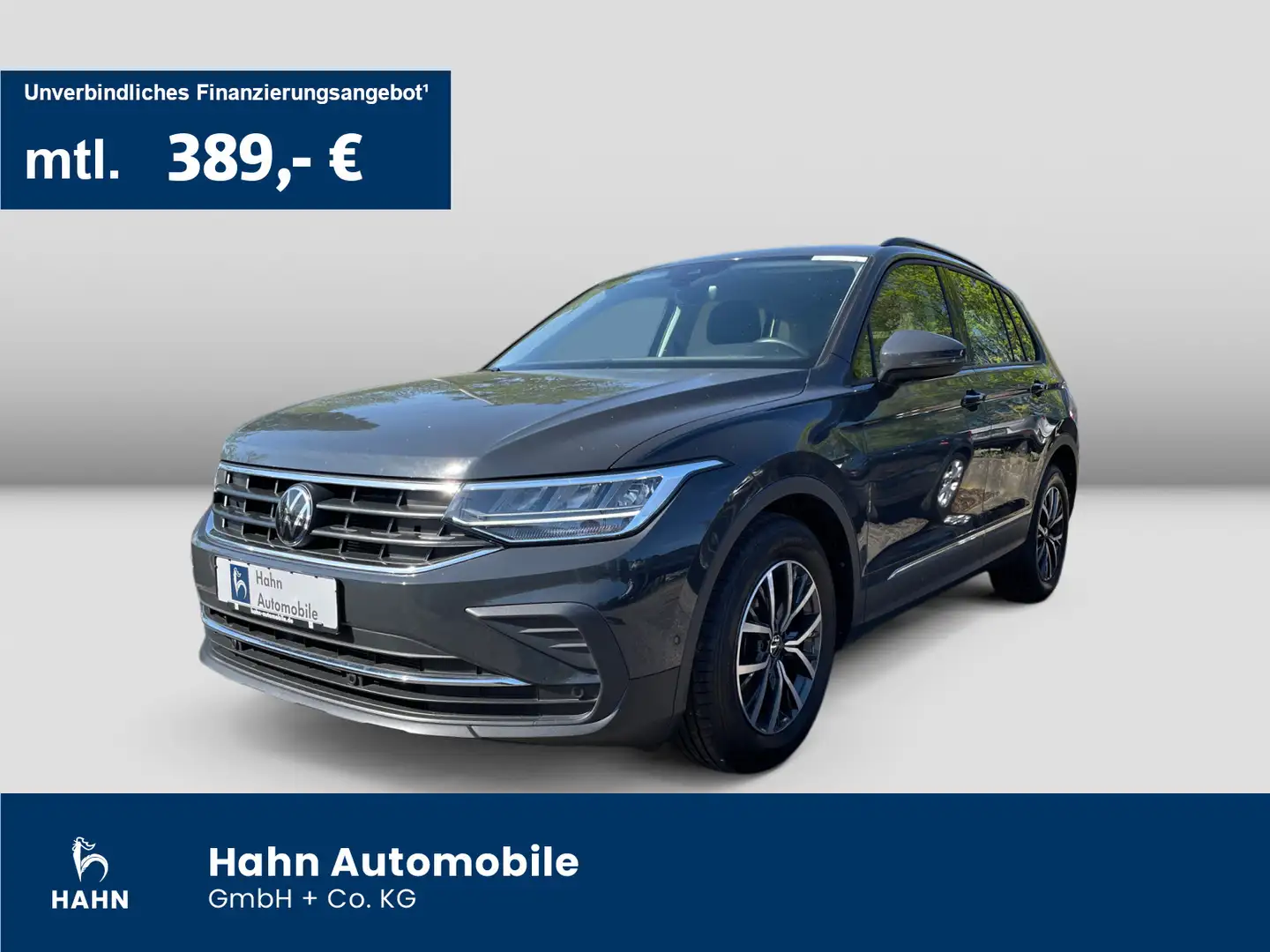 Volkswagen Tiguan Life 2.0TDI LED Navi Spurh App-Connect Grau - 1