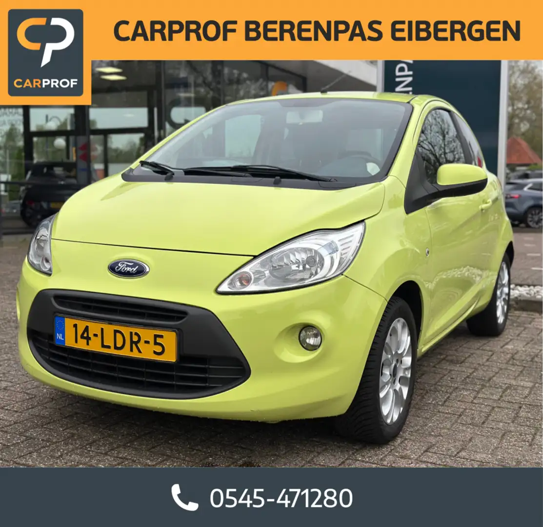 Ford Ka/Ka+ 1.2 Titanium '' Allseasonbanden - Airco - Elektris Verde - 1