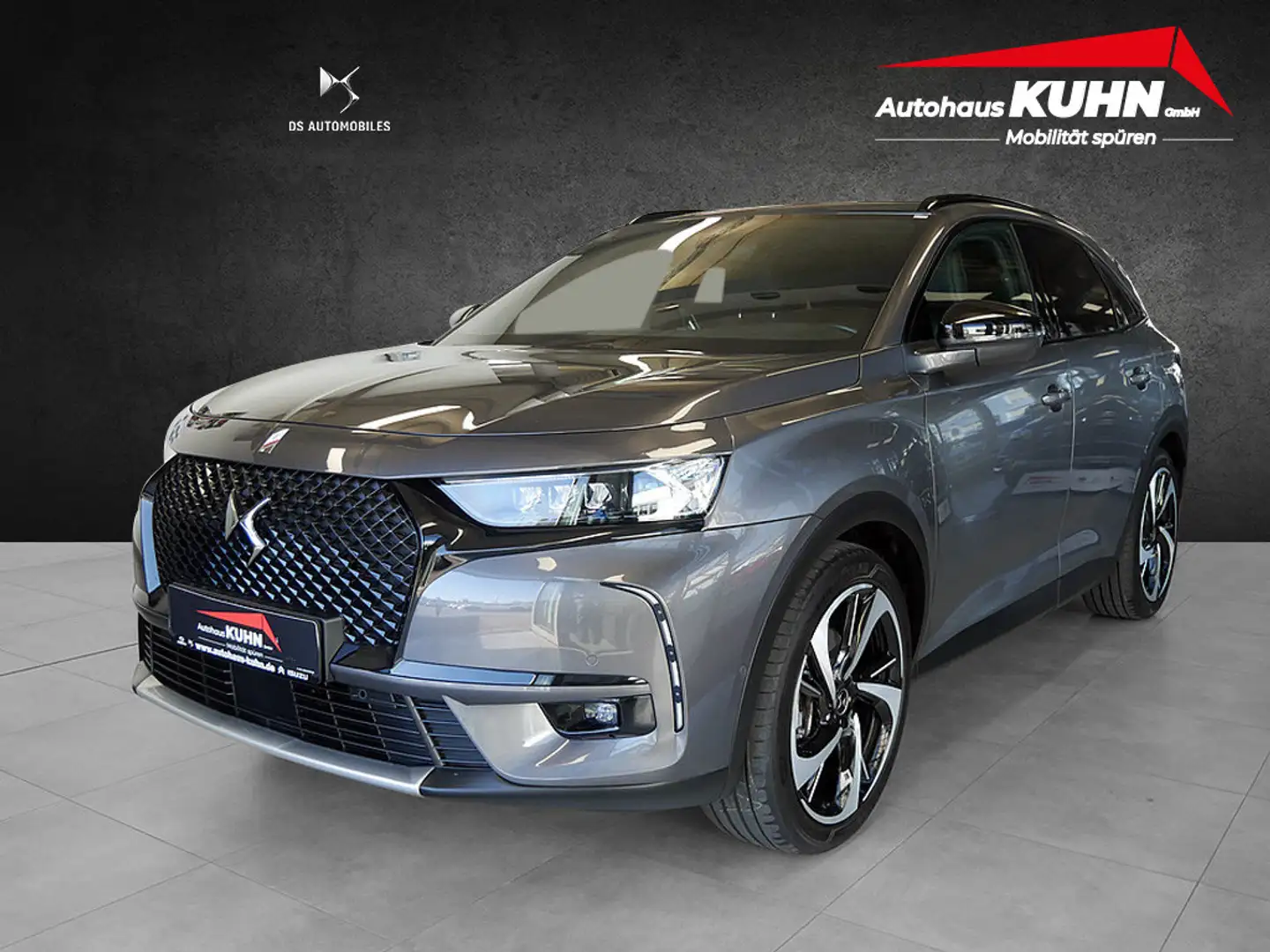 DS Automobiles DS 7 Crossback Ligne Noire E-Tense 4x4 PANO Grau - 1