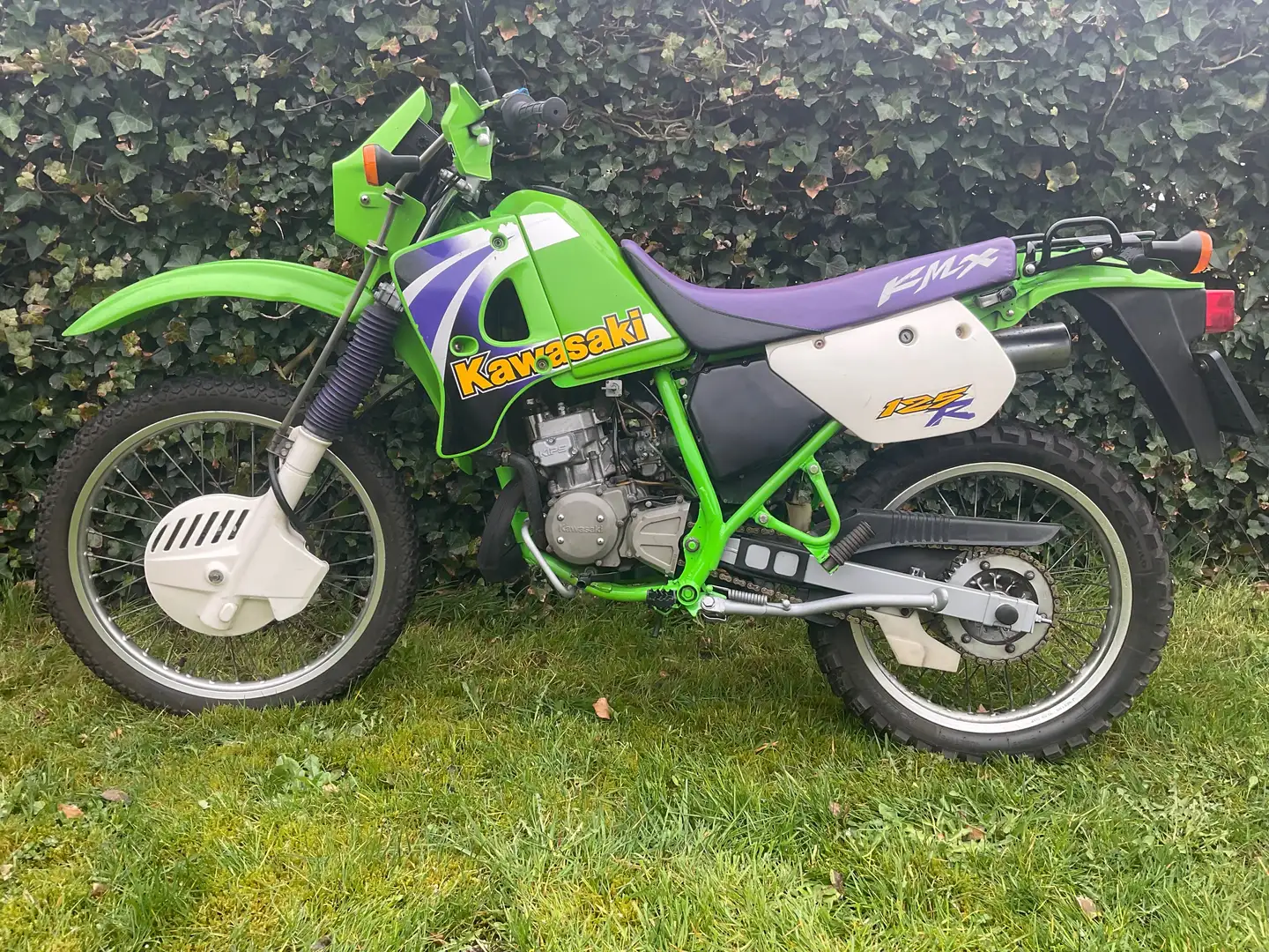 Kawasaki KMX 125 zelena - 1