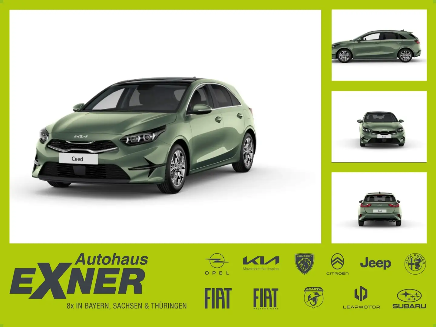 Kia Ceed / cee'd Ceed Vision Lenkrad-, Sitzheizung vorne, Navi Vert - 1