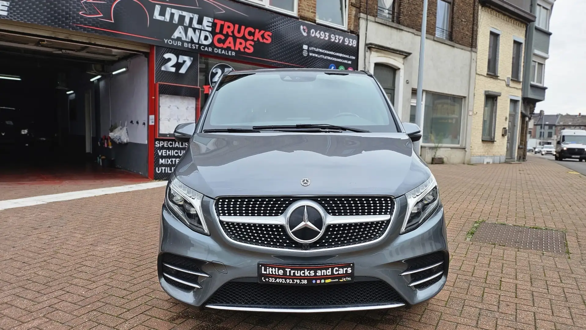 Mercedes-Benz V 300 V 300 d 4-Matic MWB PACK AMG FULL OPTIONS 7 PLACES Gris - 2