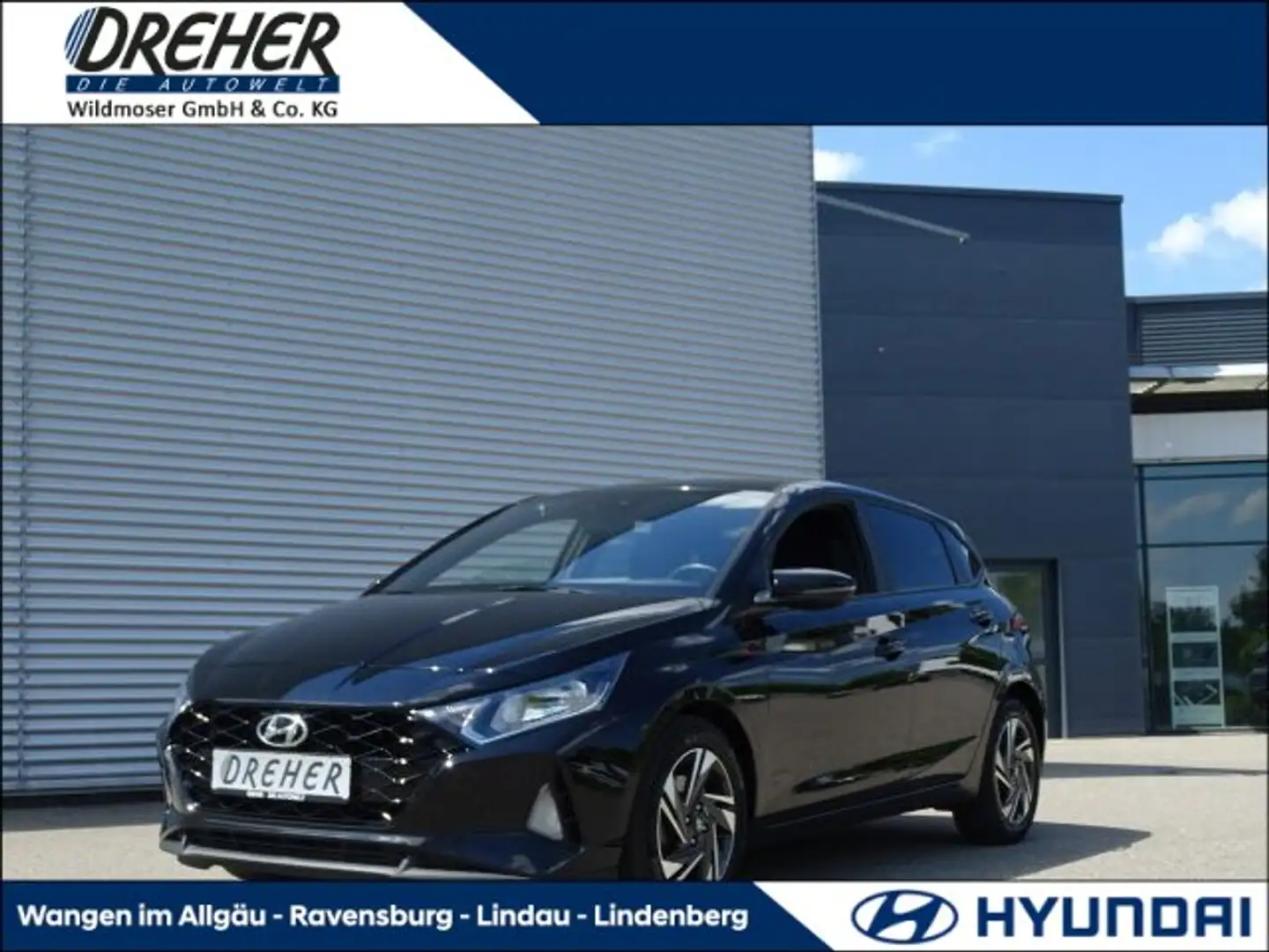 Hyundai i20 i20 1.0 T-GDI Connect & Go Navi/LM/PDC/Sitzhzg. BC Black - 1
