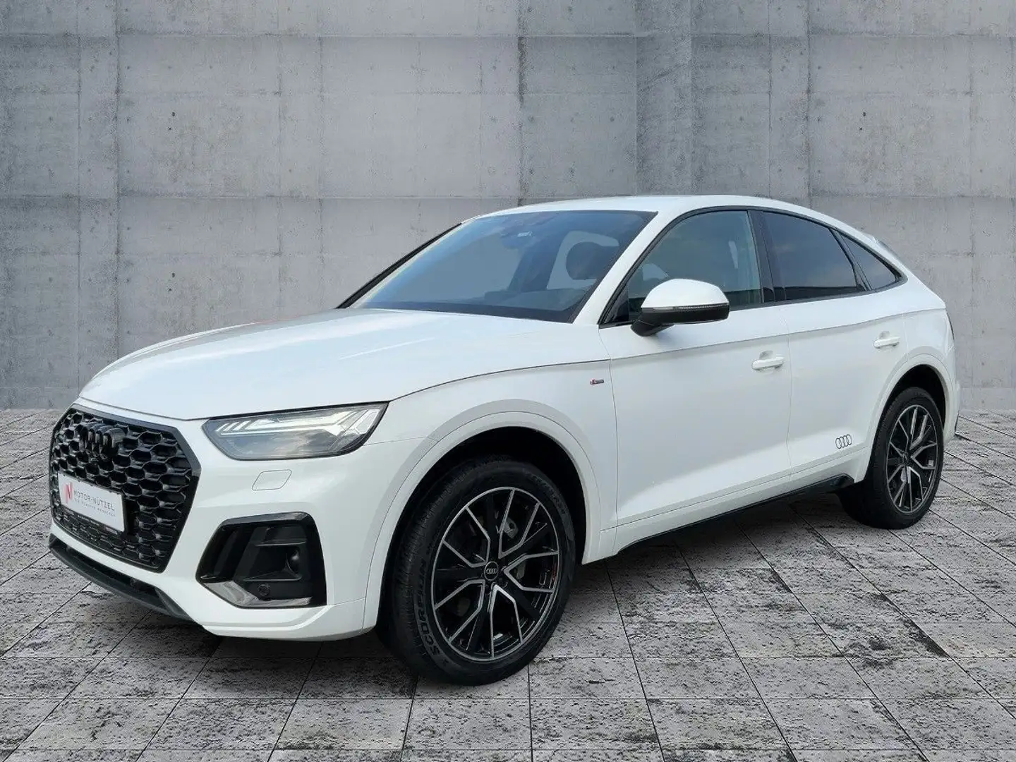 Audi Q5 40 TDI QU S-LINE MATRIX+NAV+RFK+ACC Weiß - 2