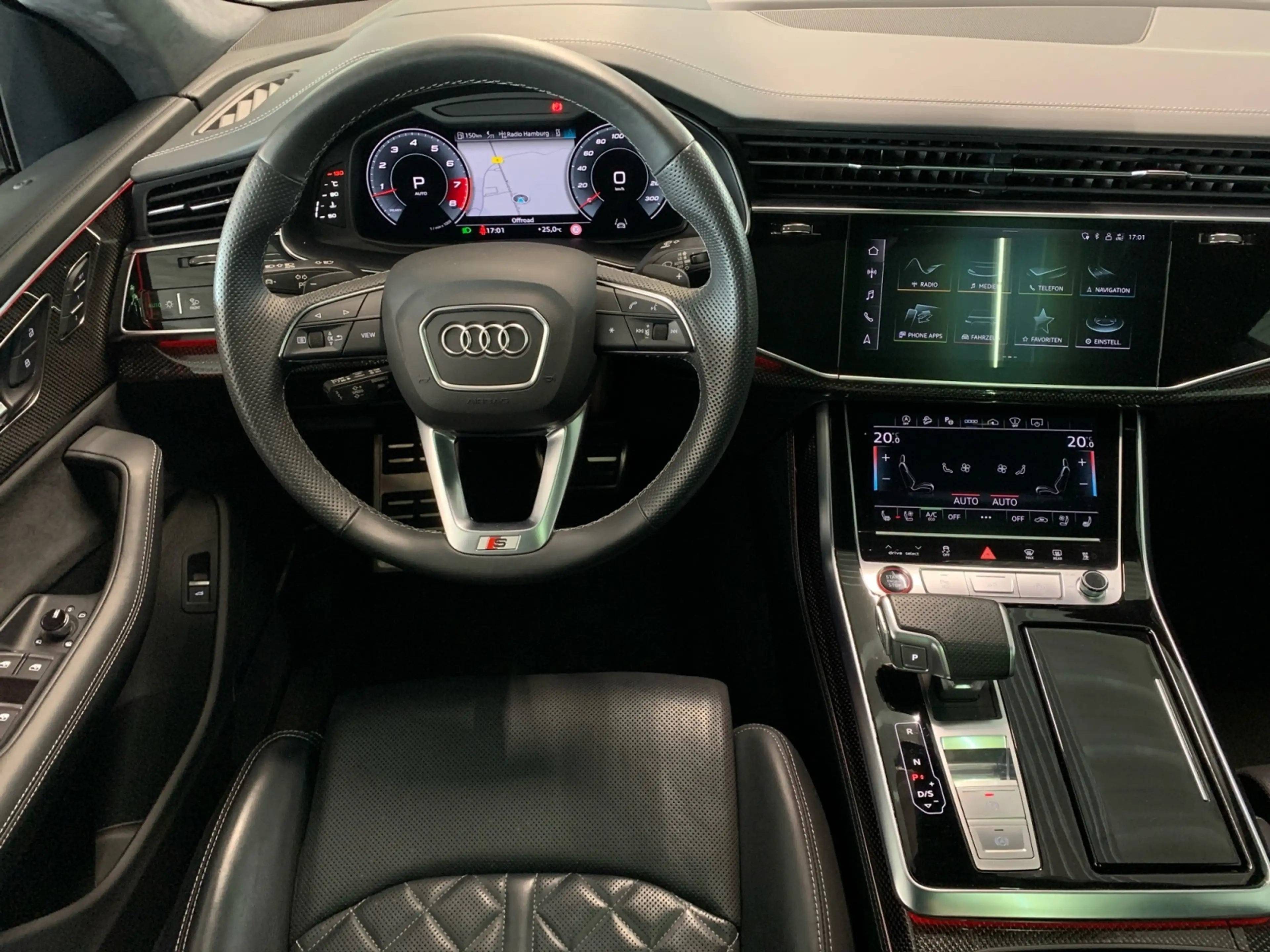 Audi SQ8 TFSI AHK PANO STHZG VALCONA HDMATRIX HARMAN — photo 12