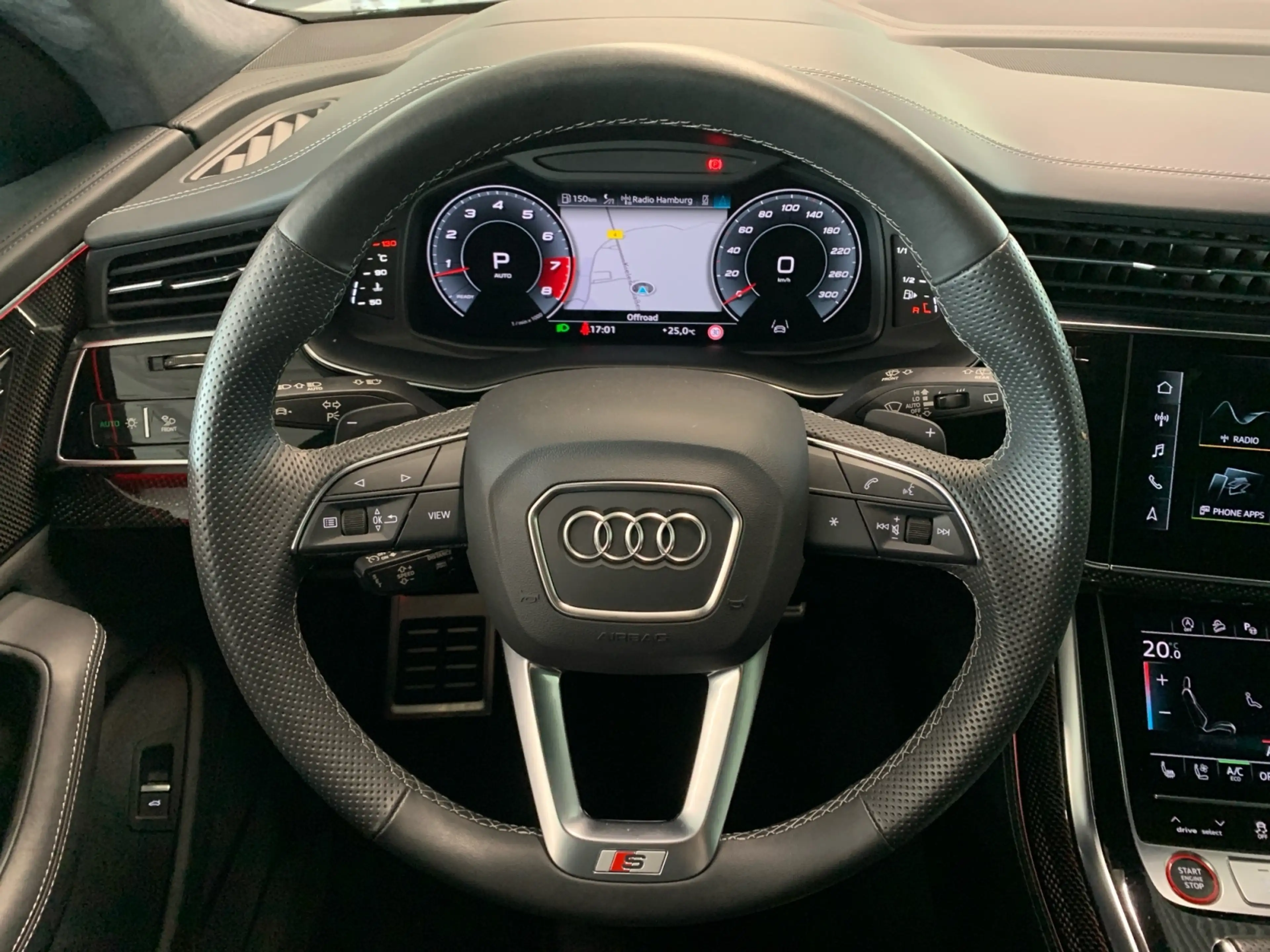 Audi SQ8 TFSI AHK PANO STHZG VALCONA HDMATRIX HARMAN — photo 13