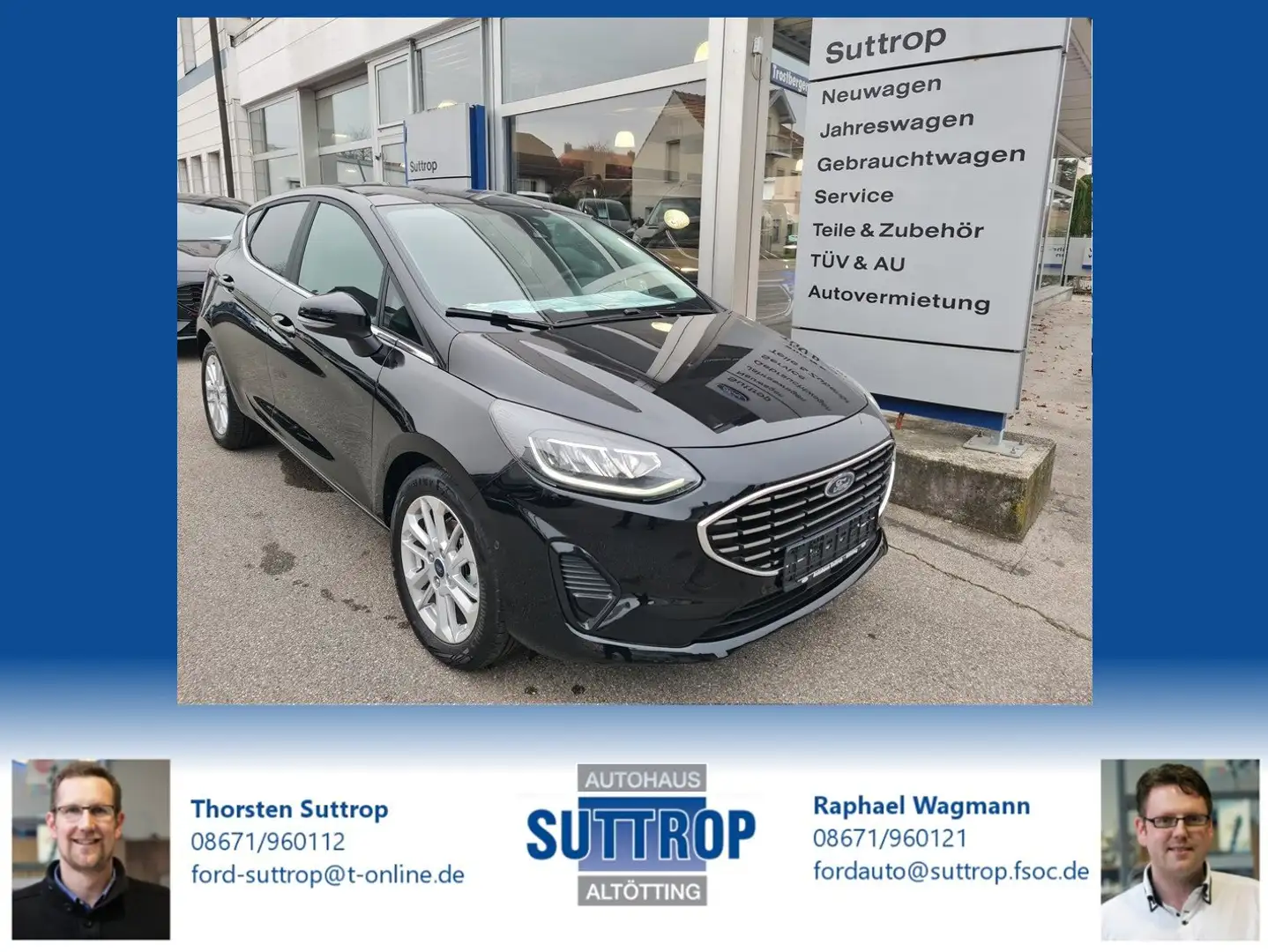 Ford Fiesta Titanium X Sofort verfügbar Negro - 1