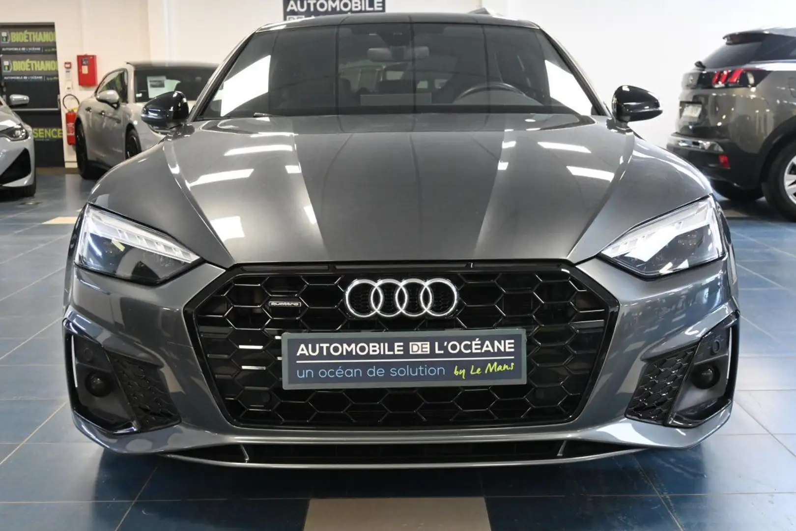 Audi A5 40 TDI 204 S tronic 7 Quattro S Edition Gris - 2