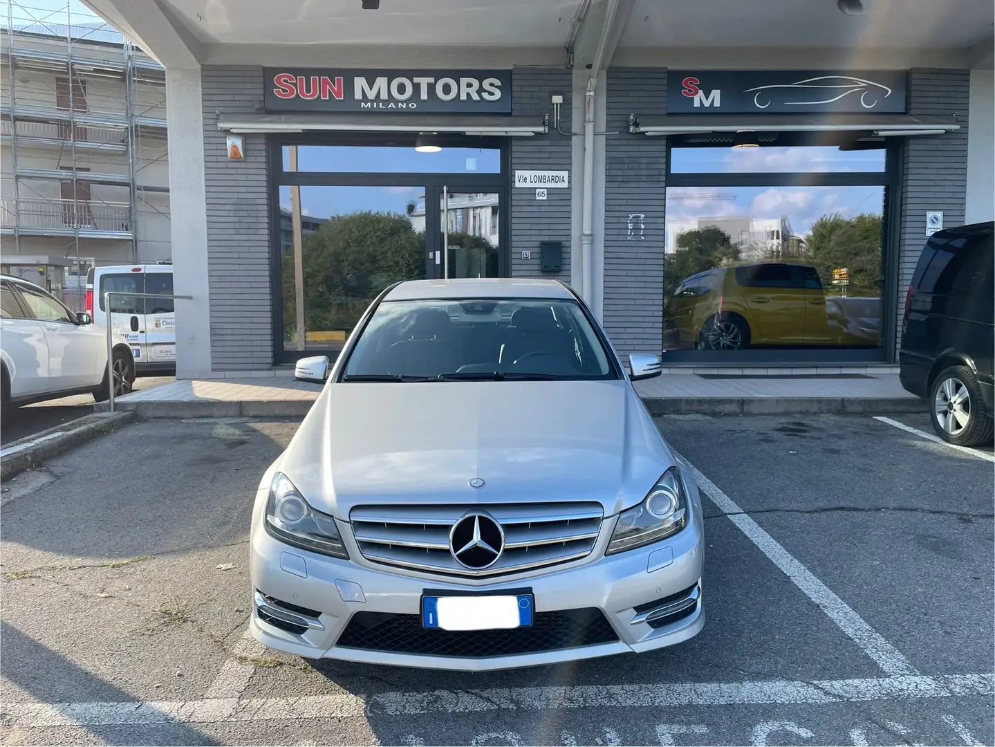 Mercedes-Benz C 220 C 220 cdi Avantgarde 4matic auto Argento - 1