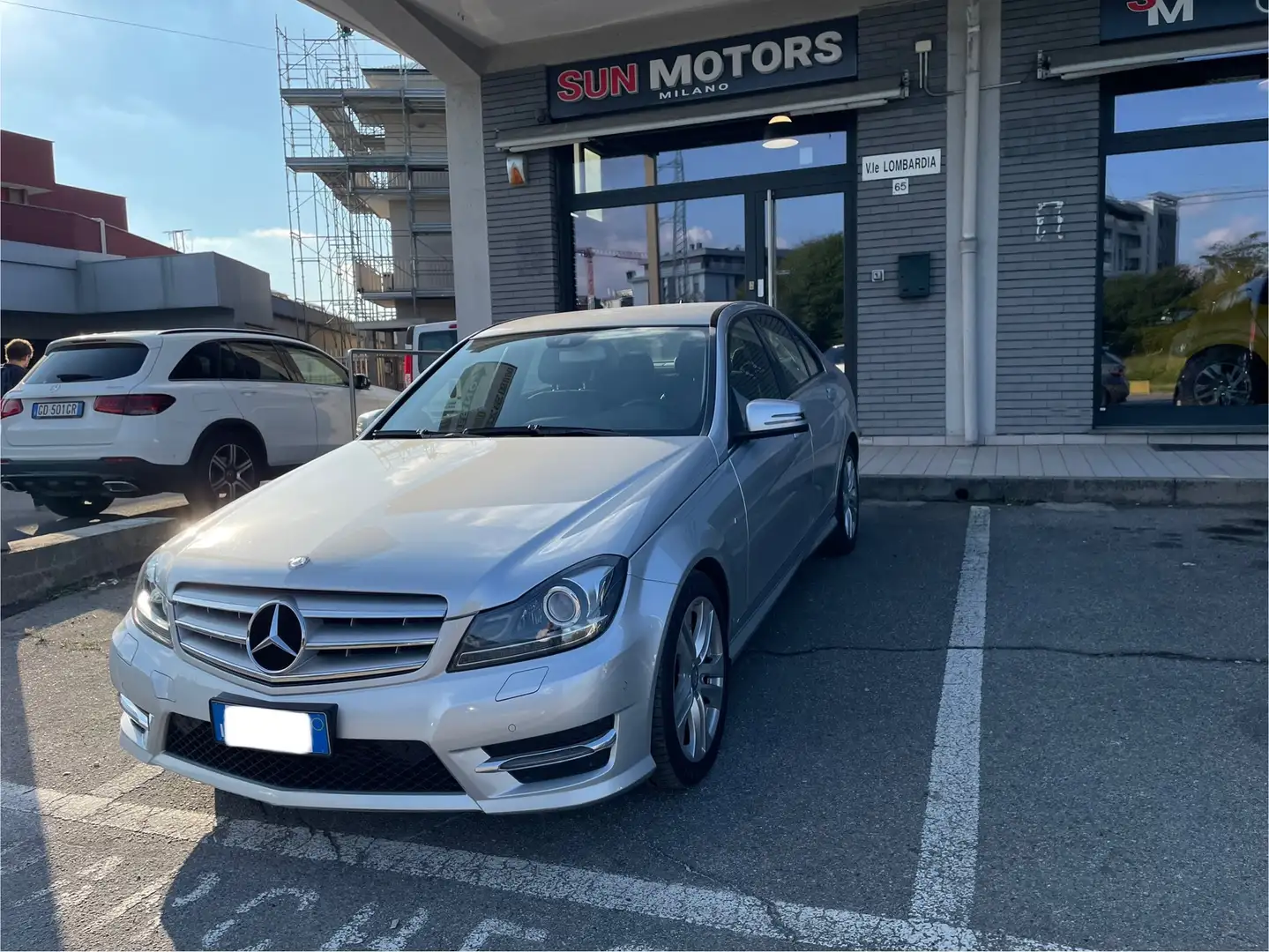 Mercedes-Benz C 220 C 220 cdi Avantgarde 4matic auto Argento - 2