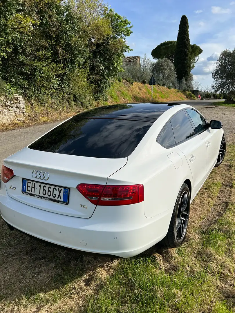 Audi A5 Sportback 2.0 tdi 143cv multitronic Bianco - 2
