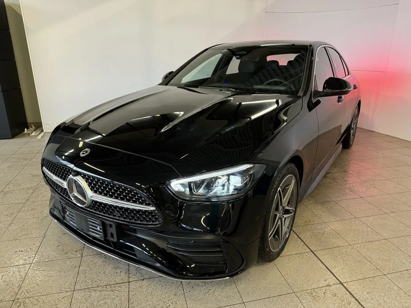 Mercedes-Benz C 220 Classe C-W206 2021 Berlina C 220 d mhev AMG Line Nero - 2