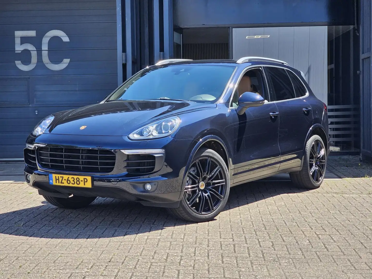 Porsche Cayenne 3.0 D Sport Chrono Pano Stuurver.Stoelver NL NAP Blu/Azzurro - 2