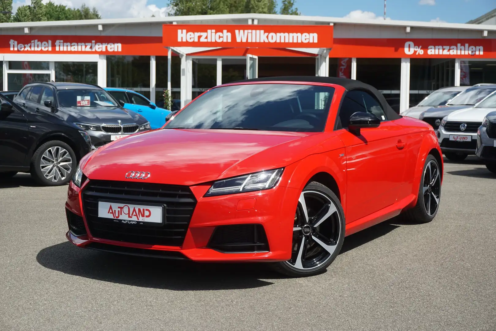 Audi TT Roadster 2.0 TFSI S-Line LED Navi Sitzheizung Rot - 2