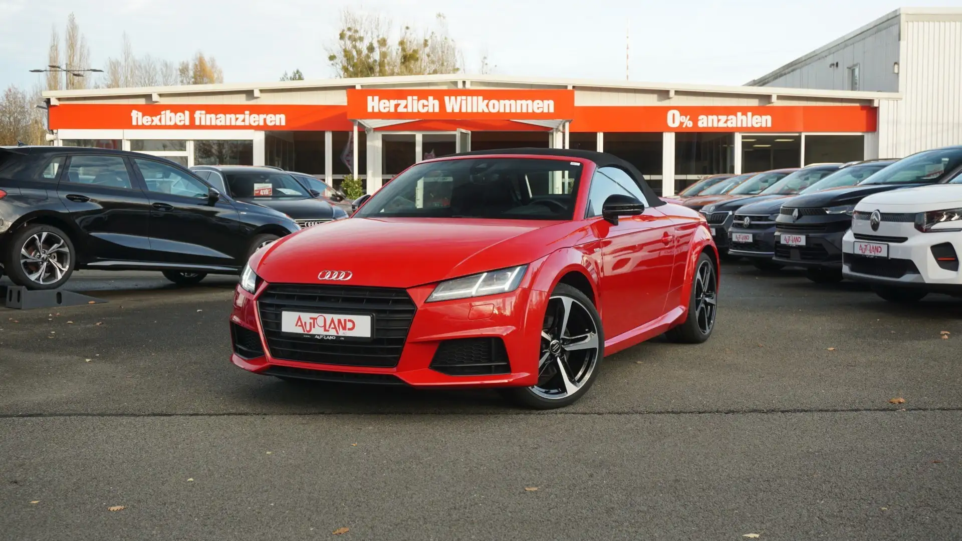 Audi TT Roadster 2.0 TFSI S-Line LED Navi Sitzheizung Roşu - 2