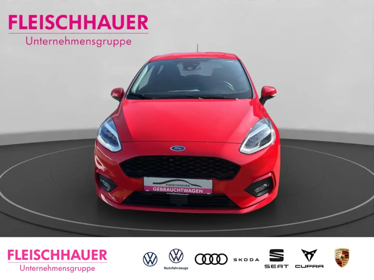 Ford Fiesta ST-Line 1.0 EcoBoost+SHZ+LED+USB+NEBEL Rouge - 2