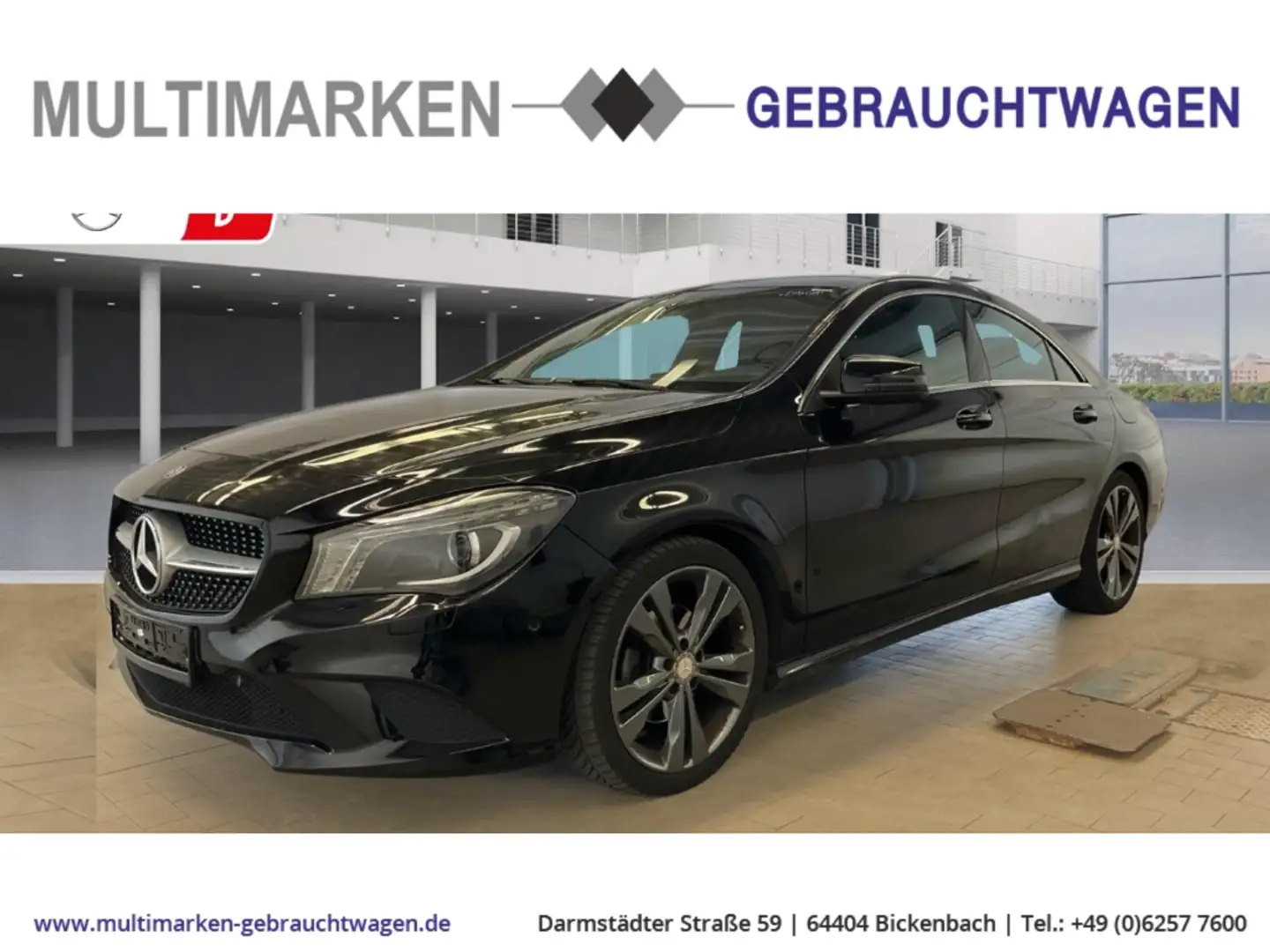 Mercedes-Benz CLA 180 Urban Pano/Navi/BiXenon/Klimaat/Ambient/SHZ Schwarz - 1