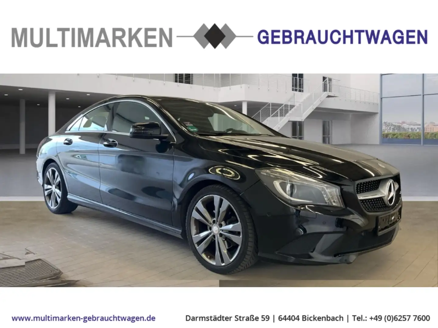 Mercedes-Benz CLA 180 Urban Pano/Navi/BiXenon/Klimaat/Ambient/SHZ Schwarz - 2