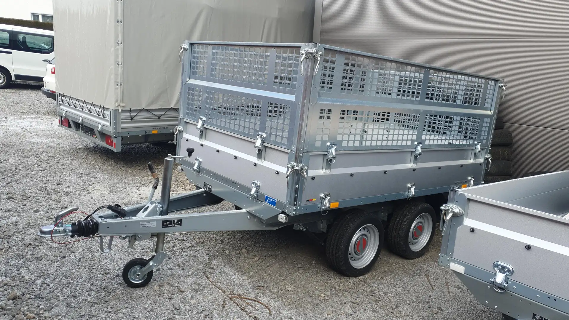 Stema SH O2 20-25-15.2  HochladerTandemachser gebremst Argent - 1