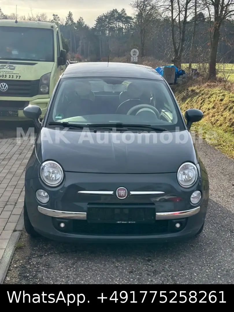 Fiat 500 Klima, Pano,Euro5 Grau - 2