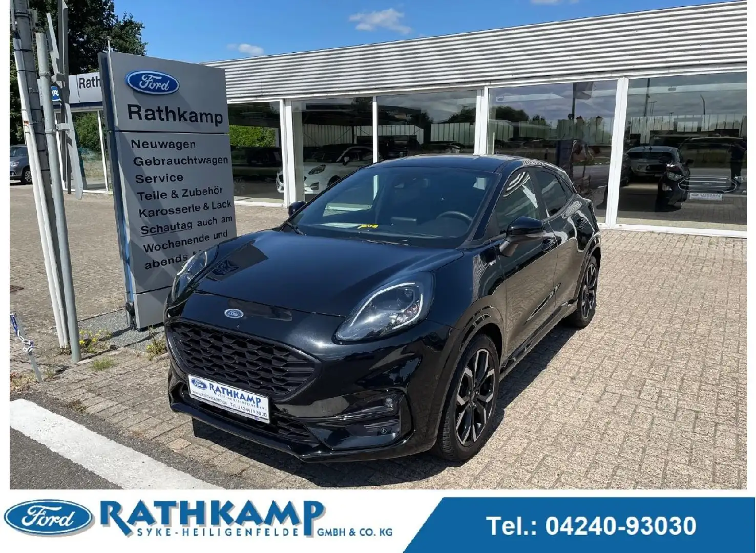 Ford Puma Hybrid ST-Line X Schwarz - 1