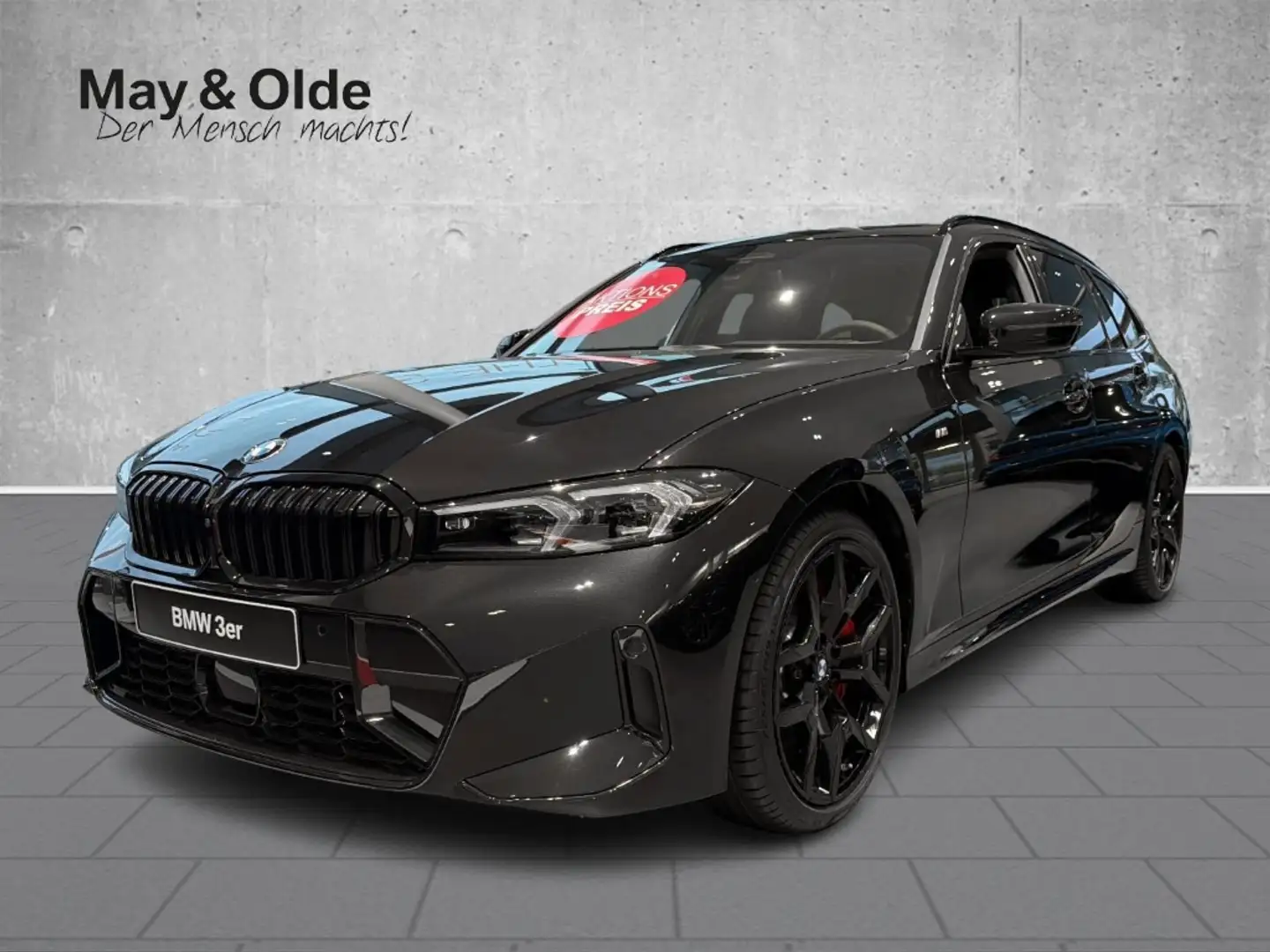 BMW 330 I XDRIVE Sportpaket HUD AD AHK-klappbar AHK El. Pa Negru - 1