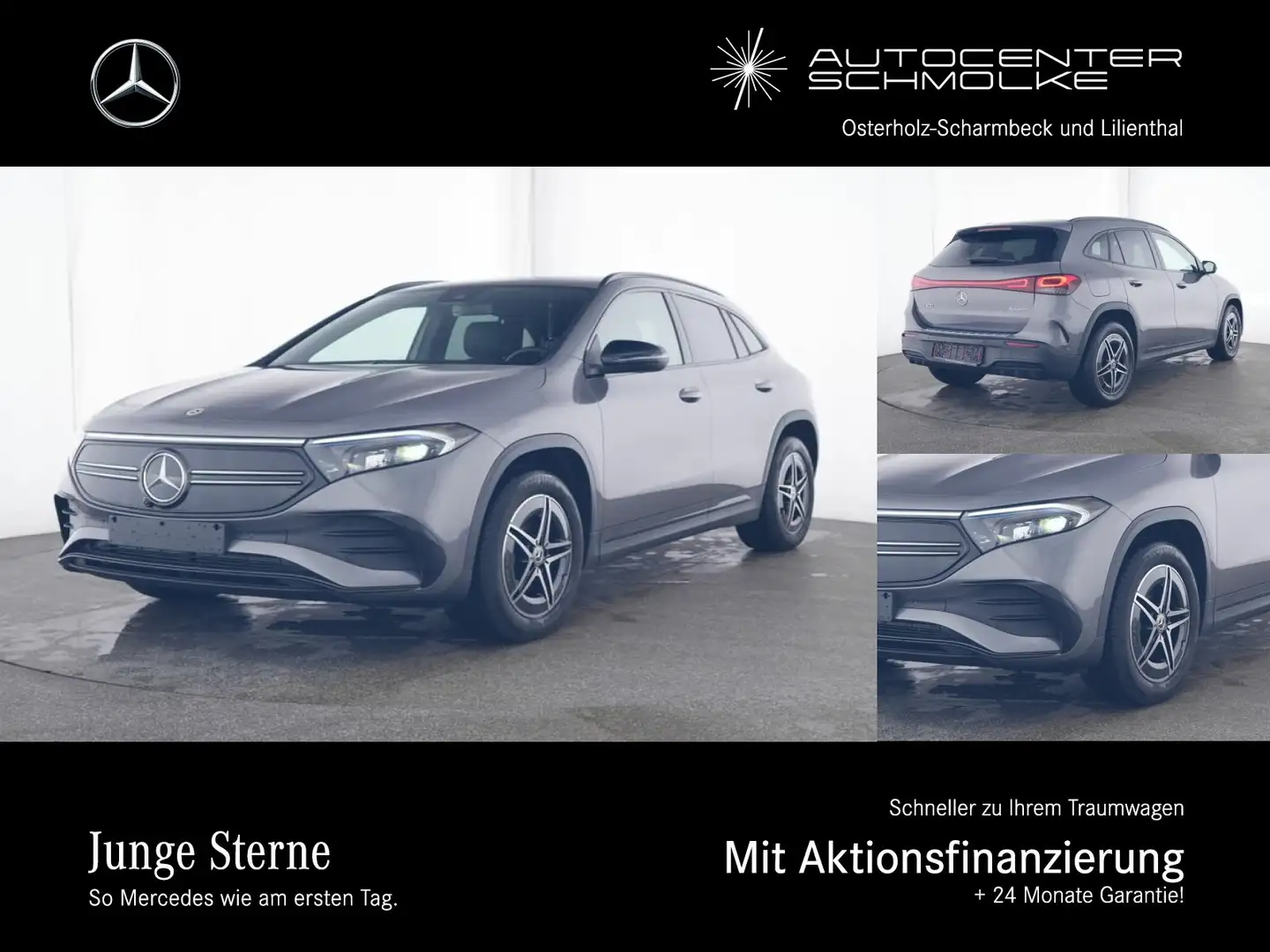 Mercedes-Benz EQA 300 EQA 300 4-M AMG-LINE*NIGHT-PAKET*ADVANCED-PAKET* Grijs - 1