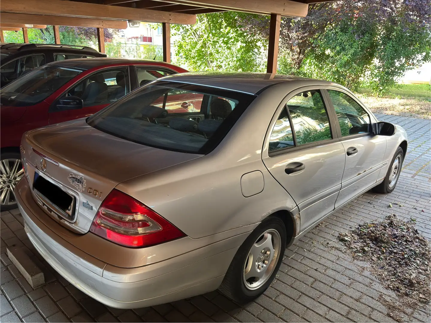 Mercedes-Benz C 200 CDI Classic srebrna - 1